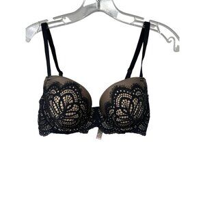 Victoria’s Secret Lined Demi Dream Angels Lace Bra Size 32DD